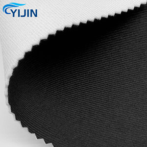 100% Polyester brossé velours laminé 2mm ignifuge blanc maille tissu éponge dos collé coussin pour les lits pour animaux de compagnie des filles - Product Image 3