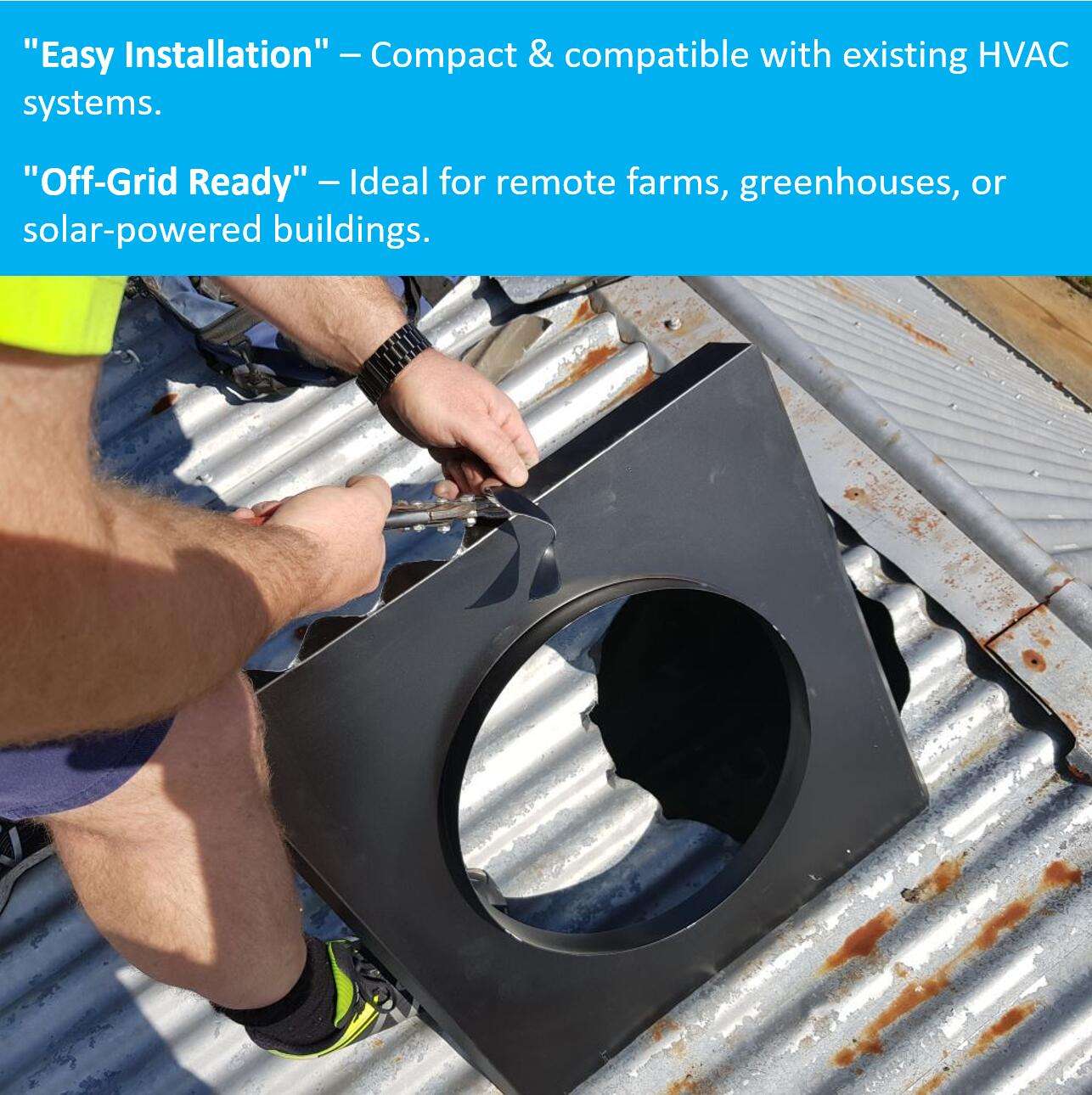 Ventilatore Solare Per Serra O Pollaio - Doppia Ventola Estraibile - Foto 10