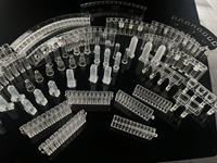 Cuvettes de réaction Bioelab (matériau PS), 100 pièces, pour analyseurs biochimiques AS160/AS200/AS280/AS300/AS380/ES480