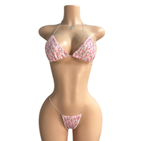 ELITES Bikini sexy de haute qualité avec de grands diamants pour filles, tenue de performance de danse de salon, vêtements de danse exotique en polyester/rayonne