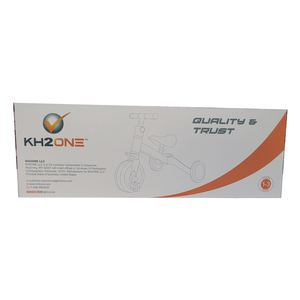 Hight quality corrugated board box Chidren bike packing box with plastic handle