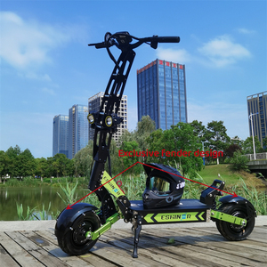 Scooter électrique pliable de haute qualité avec siège, capacité de charge maximale de 200 kg, pneus de route de 11 pouces, batterie 30AH 40AH, autonomie de 60-120 km - Product Image 2