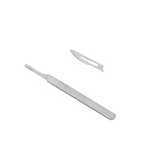Cuchillo quirúrgico de acero inoxidable, mango tamaño 34, hoja tamaño 11 y 23, cuchillo multiusos, cuchillo para tallar, para pantalla de teléfono móvil - Product Image 3