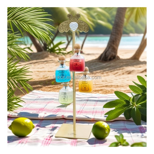 Support de bouteille de <span class=keywords><strong>tequila</strong></span> <span class=keywords><strong>Patron</strong></span> en acier inoxydable éclairé, design moderne détachable, présentoir argent/or, accessoires de bar - Product Image 4