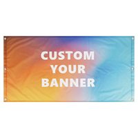 Drapeaux et bannières promotionnels de publicité extérieure coupe-vent chaud bannière de maille de barrière de tissu de polyester
