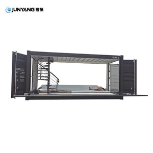 Contenedor de Envío Prefabricado Electrohidráulico de 20 pies de Altura, con Capacidad para 24 Unidades, Personalizado para Cafetería, en Oferta - Product Image 1