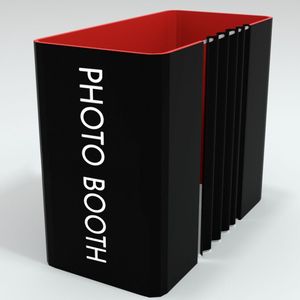 Bán Hot <span class=keywords><strong>Portable</strong></span> <span class=keywords><strong>Photo</strong></span> Booth cho các sự kiện và đám cưới thanh lịch có thể gập lại phòng với thuốc nhuộm thăng hoa in ấn - Product Image 4