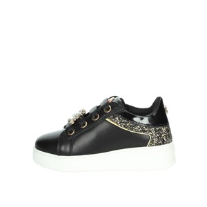 Sneakers Basse AG-16532 Nero/Oro - Product Image 1