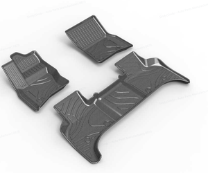 Alfombrilla de Piso Impermeable de Alta Calidad de Fibra de Carbono Ecológica para Maletero de Land Rover <span class=keywords><strong>DEFENDER</strong></span> 110 2020 2021 <span class=keywords><strong>2022</strong></span> 2023 2024 2025 2026 - Product Image 1