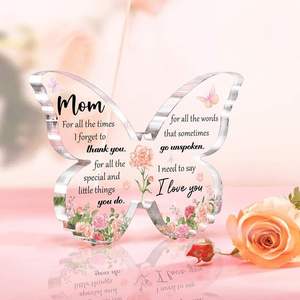 Cadeaux <span class=keywords><strong>pour</strong></span> <span class=keywords><strong>maman</strong></span>, cadeaux délicats <span class=keywords><strong>pour</strong></span> l'<span class=keywords><strong>anniversaire</strong></span> <span class=keywords><strong>de</strong></span> <span class=keywords><strong>maman</strong></span> <span class=keywords><strong>de</strong></span> la part <span class=keywords><strong>de</strong></span> sa fille ou <span class=keywords><strong>de</strong></span> son fils, idées <span class=keywords><strong>de</strong></span> cadeaux <span class=keywords><strong>pour</strong></span> l'<span class=keywords><strong>anniversaire</strong></span> <span class=keywords><strong>de</strong></span> <span class=keywords><strong>maman</strong></span> - Décorations en acrylique en forme <span class=keywords><strong>de</strong></span> papillon - Product Image 6