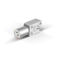 Moteur à engrenages à vis sans fin 12V 24V DC 20Nm pour robots de livraison de nourriture, robots de service de restauration, moteur DC à couple élevé, moteurs à engrenages GM46