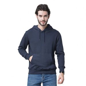 Joggers Plain Plus Size Logo personnalisé Workout Sweat à capuche surdimensionné 100% coton - Product Image 4