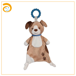 Couverture d'emmaillotage 2-en-1 pour bébé avec jouet animal en peluche, en mousseline de coton doux, doudou de sécurité, pour nouveau-né, berceau et poussette - Product Image 1