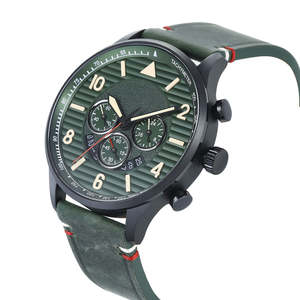 Fashion Luxury Men's Miyota Quartz Stainless Steel Watch Sapphire <b>Crystal</b> Dial 5BAR <b>Water</b> Resistant Luminous Hands Auto - Product Image 3