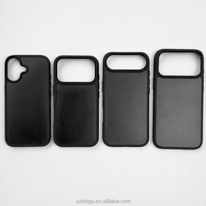 PC + TPU rãnh trống trường hợp đối với iPhone 17 16 15 14 13 12 với rãnh 1 mét bán thành phẩm trường hợp điện thoại thích hợp cho làm thăng hoa - Product Image 6