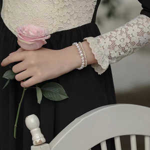 Natural Baroque Pearl <b>Bracelet</b> <b>Stack</b> Elegant Jewelry Collection - Product Image 6