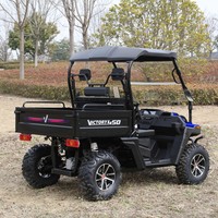 UTV 450cc, grande capacité de remorquage, chariot utilitaire pratique pour la ferme, construction robuste, assorti à un UTV tout-terrain 4x4