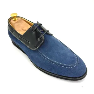 Chaussures classiques en cuir pelucheux chaussures de ville en cuir véritable de haute qualité pour hommes