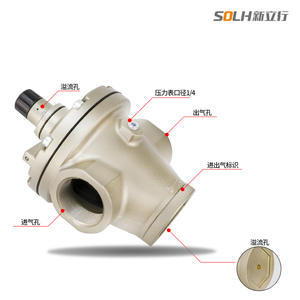 Válvula Reductora de Presión de Aire Comprimido DN40 de Gran Flujo, Válvula Reguladora de Presión Neumática DN50 AR925-20 para Control de Gas - Product Image 4
