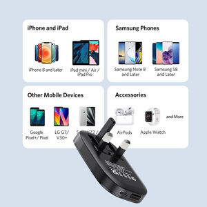 Chargeur rapide pour téléphone portable pliable ultra-fin PD20W de Singapour, nouveau design, souvenir de voyage, produit certifié - Product Image 6