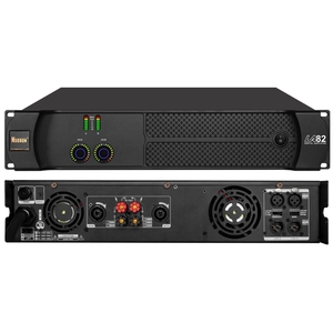 LA82 800 vatios <span class=keywords><strong>2</strong></span> canales amplificador de potencia profesional de alta potencia 800W * <span class=keywords><strong>2</strong></span> 2U clase D amplificador de potencia Digital con carcasa de Metal - Product Image 1