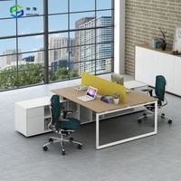Derniers postes de travail modulaires Cadre de table extensible à la mode Grand bureau d'ordinateur