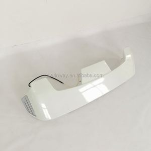 For <strong>FJ200</strong> LC200 Pearl White Rear <strong>Spoiler</strong> Plastic Top <strong>Spoiler</strong> With Led Car Accessories for Land Cruiser 2012 2013 2014 2015 - Product Image 3