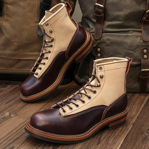 Producto Popular: Botas de Senderismo Casuales Inglesas Hechas a Mano para Hombre, de Cuero Vacuno, Aptas para Uso en Exteriores, Botas Chukka de Seguridad para Hombre - Product Image 6