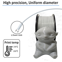 Filament d'imprimante 3D FDM haute vitesse Yasin PLA 1,75 mm 1 KG certifié CE ROHS, tolérance 0,02 mm, consommables d'impression 3D effet marbre