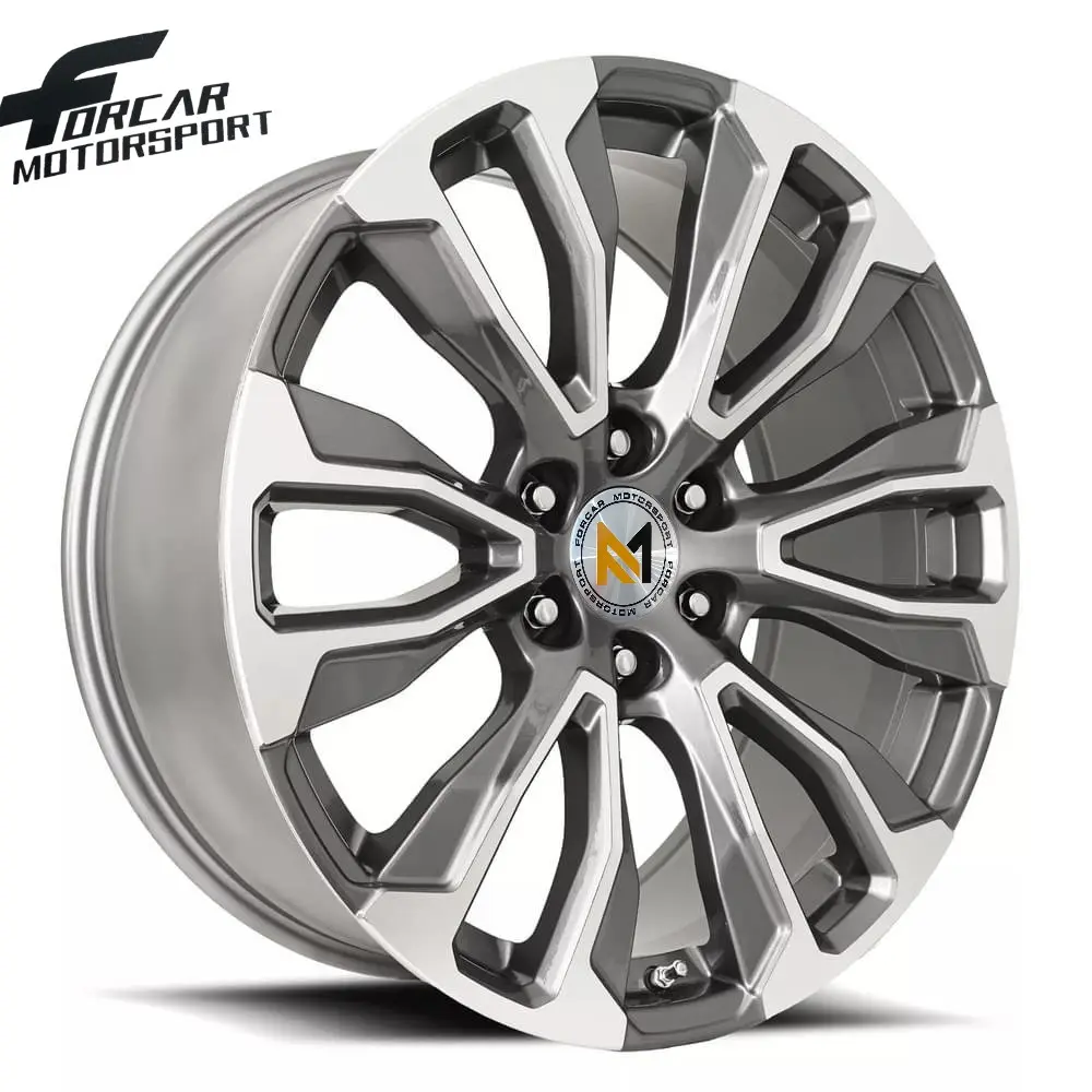 22 24 26 inch flow forming replica wheel design 6*139.7 car alloy rims