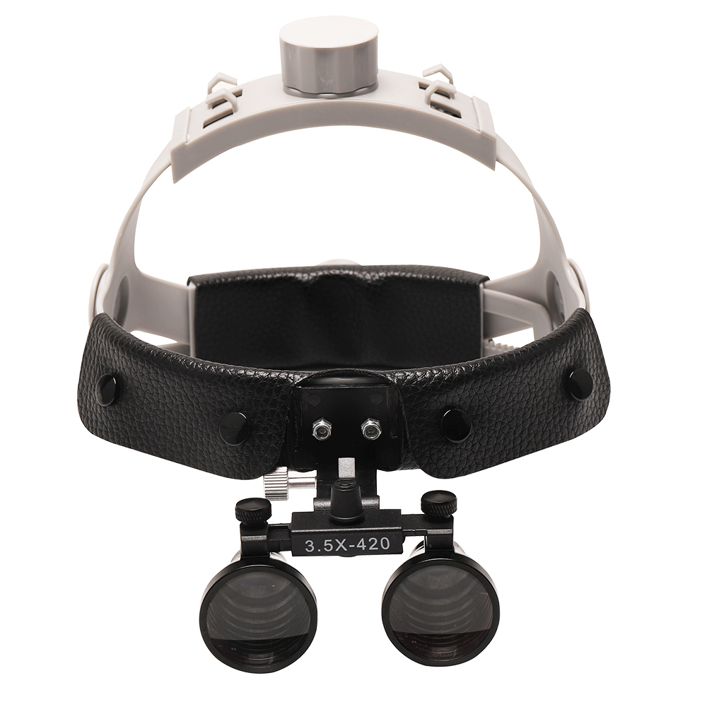 Лупы на голову 3,5x, увеличительные оптические очки, стоматологическая лупа