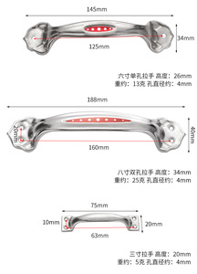 Stainless Steel Arched Pull Handle for Concealed Installation Aluminum Alloy Wooden Doors Contemporary Design Kitchen Cabinets - Product Image 5