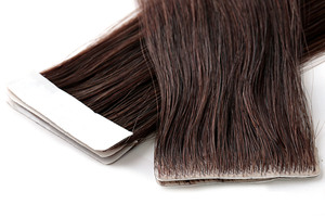 K.SWIGS Promotion : Extensions de Cheveux Humains Européens 100% Remy de Haute Qualité, Bande Adhésive Invisible Injectée, Cheveux Raides et Ondulés Faits à la Machine - Product Image 3