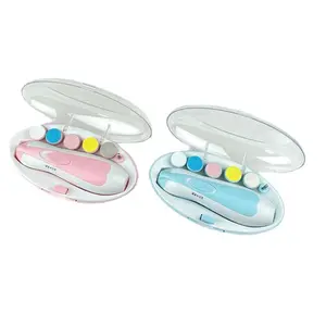 Coupe-ongles électrique multifonctionnel pour bébé, ensemble d'outils de manucure pour les orteils