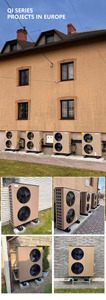 Bomba de Calor de 20kW 34kW para Calefacción y Refrigeración de Viviendas en Polonia, Alemania y Canadá, con Agua Caliente Sanitaria, R32, Evi, Wifi, A++, con Bomba de Calor Carel de 20kw - Product Image 2