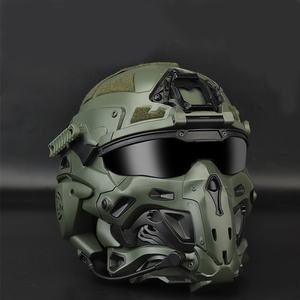 Chengzhiタクティカルヘルメットブラックカスタム保護ゲーム機器プラスチックABS安全ヘルメット - Product Image 3