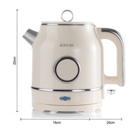 Nouvelle conception de bouilloire électrique, bouilloire de haute qualité, chauffe-eau domestique de vente chaude, bouilloire de cuisine d'usine