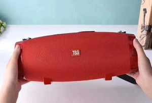 Loa không dây di động TG526 chất liệu vải mới, loa bass BT, hỗ trợ thẻ TF, USB, FM, AUX, rảnh tay, loa âm thanh lớn Tg-526, pin 2400mah - Product Image 2