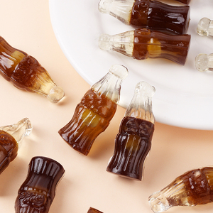 Fabricante Chino de <span class=keywords><strong>Dulces</strong></span> de Goma, Venta al por Mayor de Golosinas con Sabor a Frutas Mixtas, Gomitas Halal con Forma de Botella de Coca-Cola - Product Image 3