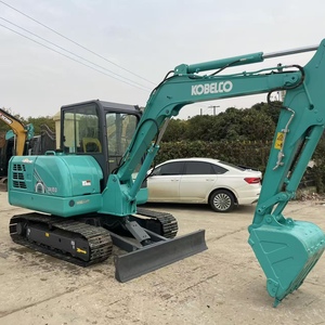 Excavatrice japonaise d'occasion Kobelco SK60 en bon état, conception originale, 6 tonnes, <span class=keywords><strong>mini</strong></span>-pelleuse Kobelco 60 SK60 SK60-8 à <span class=keywords><strong>prix</strong></span> avantageux - Product Image 1