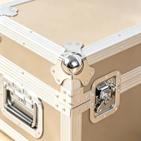 Protection d'angle tendance en fer pour valise de transport, accessoires de quincaillerie chromés pour boîte d'équipement aéronautique