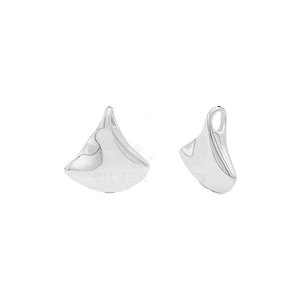 Precios Increíbles: Colgantes y Dijes de Plata 925 con Diseño Asimétrico de Ala Curva para Joyería DIY - Product Image 1
