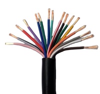 Assemblage de câbles et faisceau de câbles personnalisés, câble toronné AWG avec borne annulaire et connecteur en U, certifié CE RoHS
