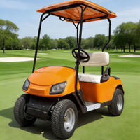 Voiturette de golf électrique économique et pratique 6 places, prix abordable, extérieur personnalisable pour les trajets quotidiens en communauté ou les déplacements courts sur les dunes