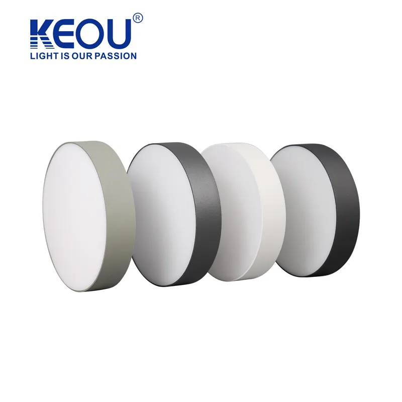 KEOU New Super Narrow 1.66mm surface mounted Frameless Aluminium Plastic 24W 36W LED Panel Light