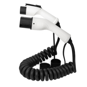 สายชาร์จรถยนต์ไฟฟ้า IP55 Type 2 to Type 2 วัสดุ TPU 250V 32A 1 เฟส 7kW - Product Image 6