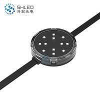 Venta Caliente, Luz Puntual LED RGB a Todo Color 5050 SMD, Luz de Punto de Píxeles LED DMX512