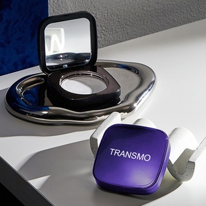 Conteneur de fard à joues compact de luxe en plastique avec emballage magnétique personnalisable, recyclable, pour cosmétiques et parfums - Product Image 1