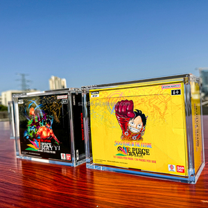 Tùy chỉnh rõ ràng cao cấp acrylic một mảnh PRB-01 tốt nhất tiếng anh tăng cường hộp hiển thị trường hợp - Product Image 6