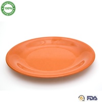Assiettes à dîner en bambou non saines en plastique Plats à salade de service biologiques de qualité alimentaire Plateaux alimentaires de grande charge de forme ovale